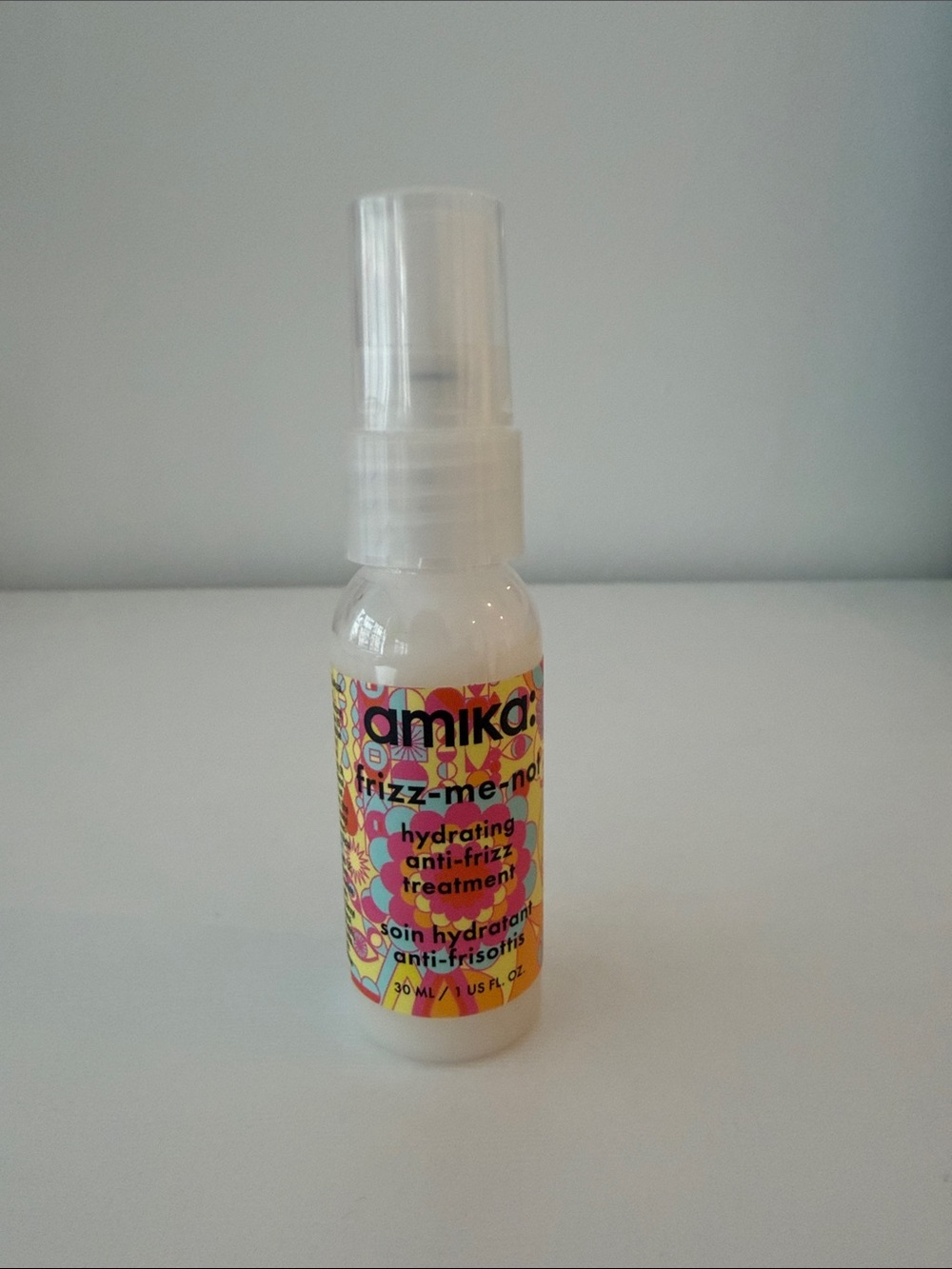 Amika Frizz-Me-Not Hydrating Anti-Frizz Styling Spray Mini NEW